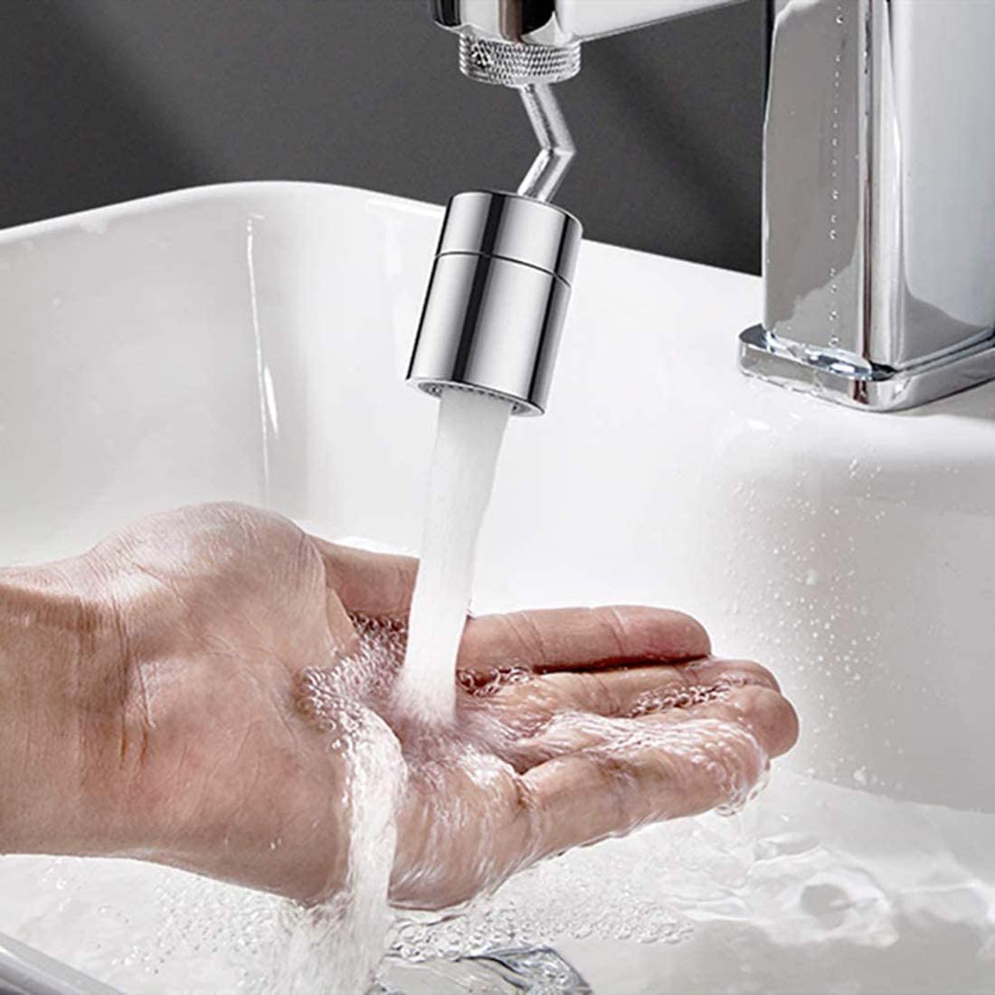 AntiSplash | Tête de robinet 720° | Cuisine - cuisine-autodidacte