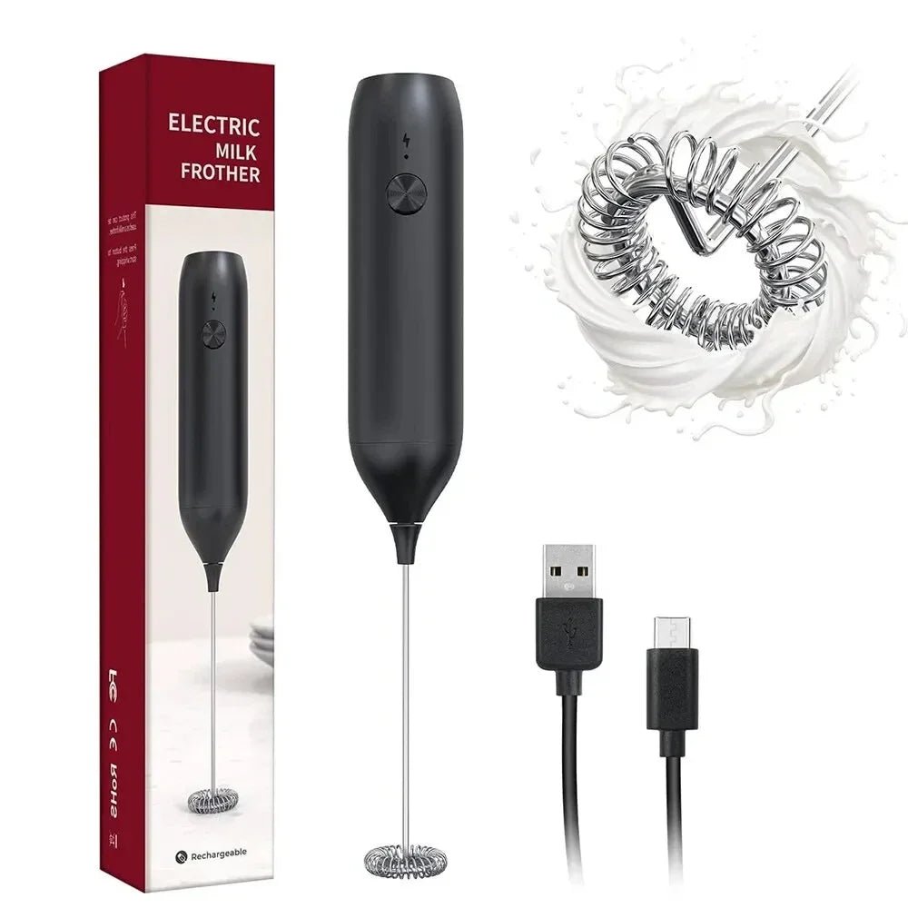 Mousseur à lait rechargeable - cuisine - autodidacte