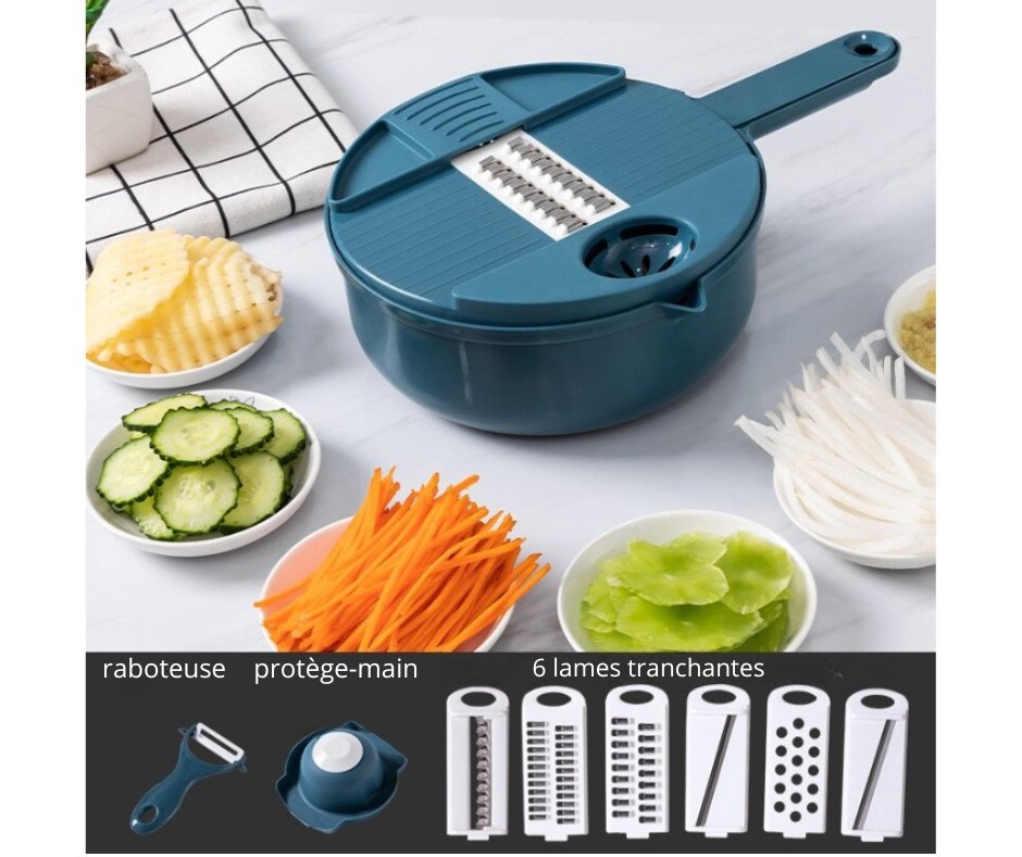 Vegetable Chopper ™ / Hachoir à légumes multifonctions - cuisine-autodidacte